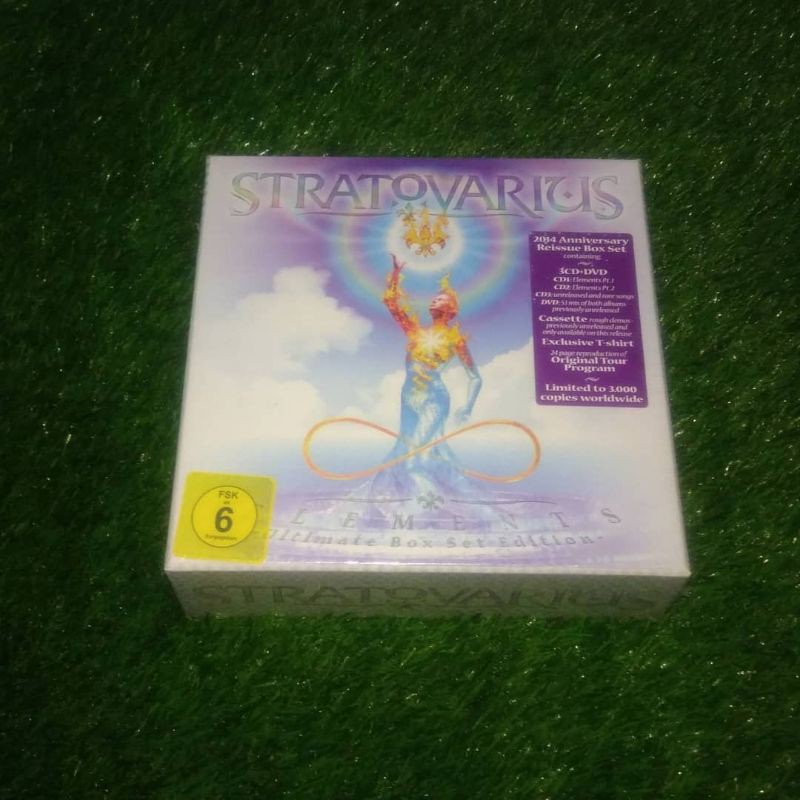 cd Stratovarius ‎– Elements - Ultimate Box Set Edition