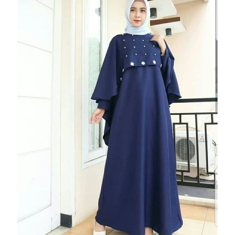 BEST SELLER GAMIS NIBRAS NB 141 PROMO DISKON 10 READY WARNA HITAM NAVY ABU TUA ABU MUDA DAN MARUN
