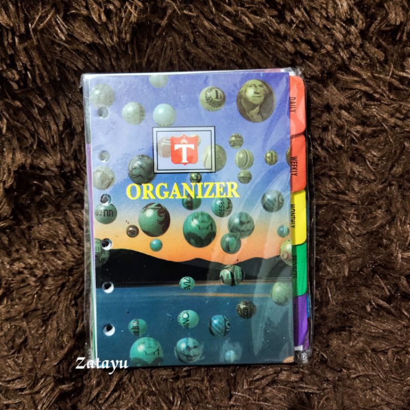 

ORGANIZER LUBANG 6 TIARA B7 NOTES KECIL