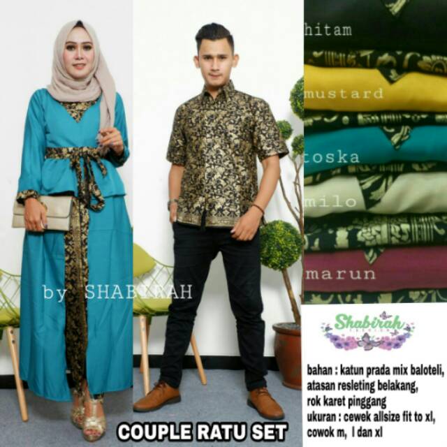 Couple ratu set