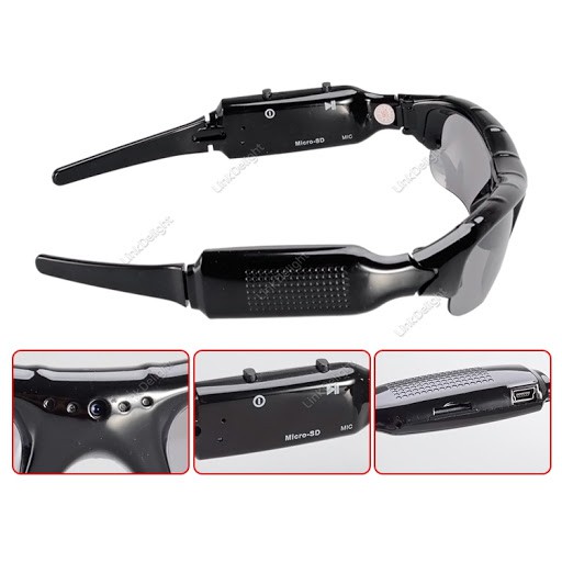 Sunglasses Spy Hidden Cam Mobile Eyewear Record Photo &amp; Video