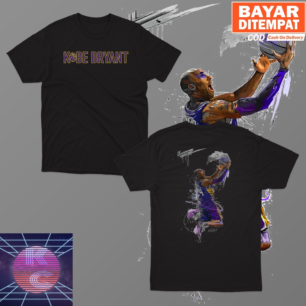 KAOS BAJU KOBE BRYANT BASKETBALL BIG SIZE JUMBO KAOS BASKET PRIA WANITA