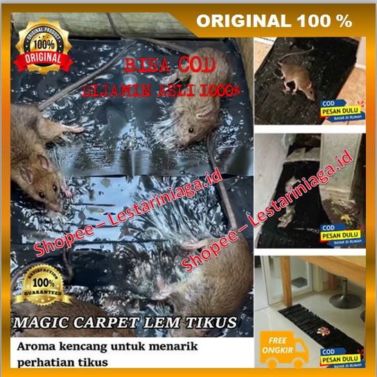 Lem Tikus Super Ampuh Magic Karpet  Lem Tikus ORIGINAL