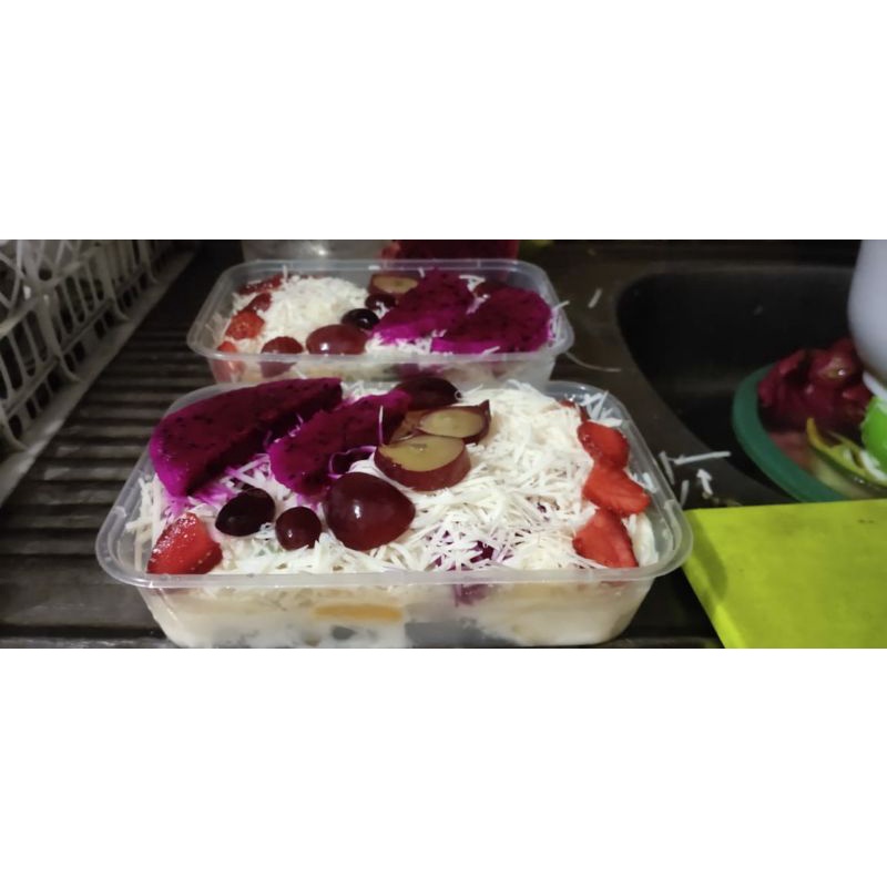 

Salad Buah dan Manggo Cheese