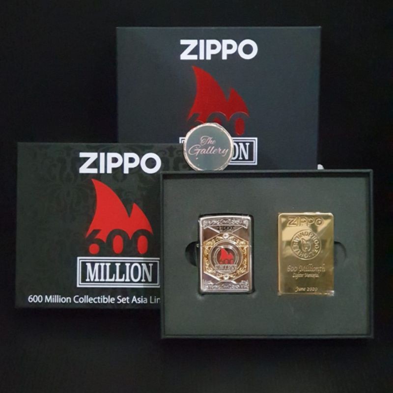 ⭐⭐⭐⭐⭐ ORIGINAL ZIPPO 600 MILLION ARMOR LIMITED EDITION