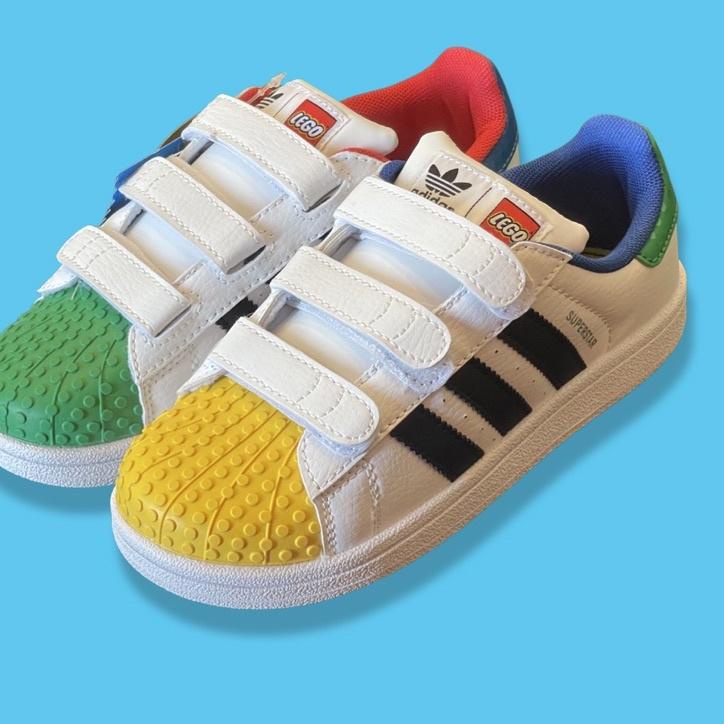 Hot Sell.. ADIDAS LEGO SUPERSTAR KIDS SIZE 22-35