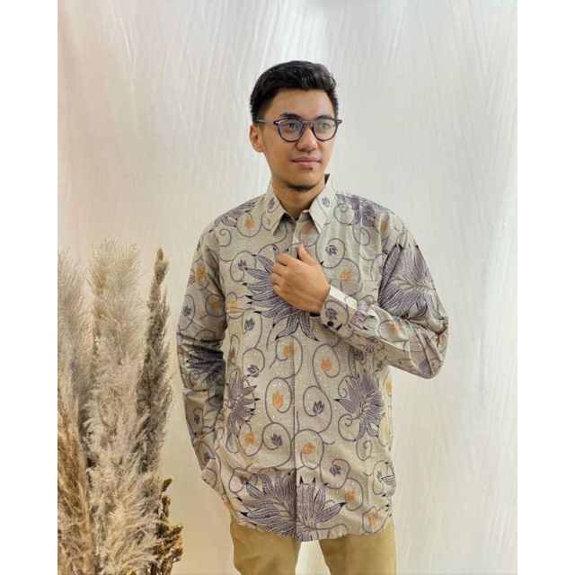 kmeja batik pria lenganpanjang
