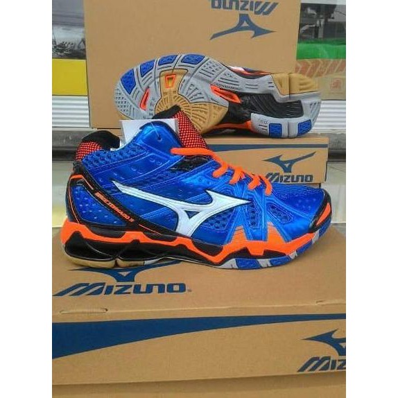 mizuno wave tornado 9 mid blue