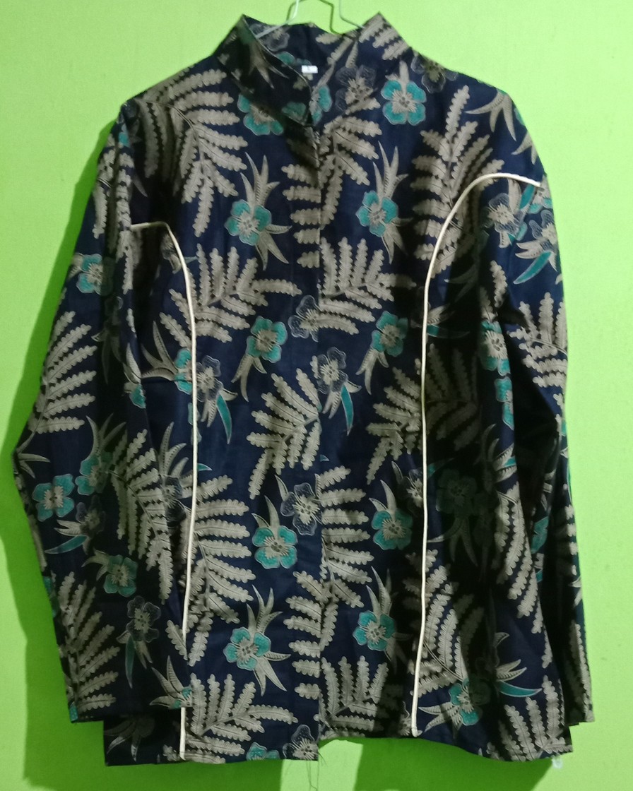 Maura Couple - Sania Ruffle Batik Couple Ori Ndoro Jowi Garansi Termurah Shopee - Batik