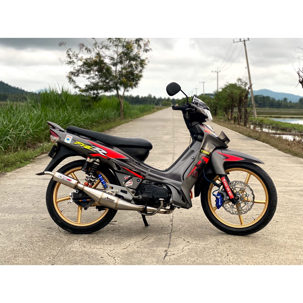 Knalpot ABRT20 FIZ R Standar Racing Stainless Original Pabrik ABRT20