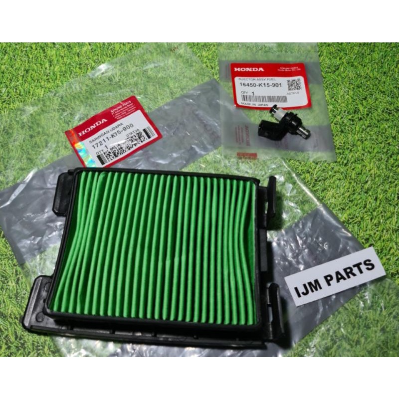 injektor 8 hole original cb 150 R CB 150 New bonus filter udara