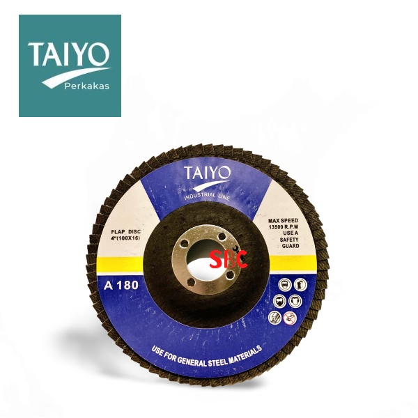 TAIYO Amplas Susun Flap Disc 4" A180