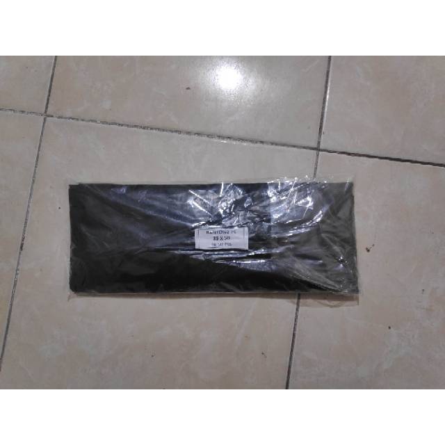 HD Packing Hitam 35x50 (isi 50pcs), Plastik sampah kecil, Plastik packing