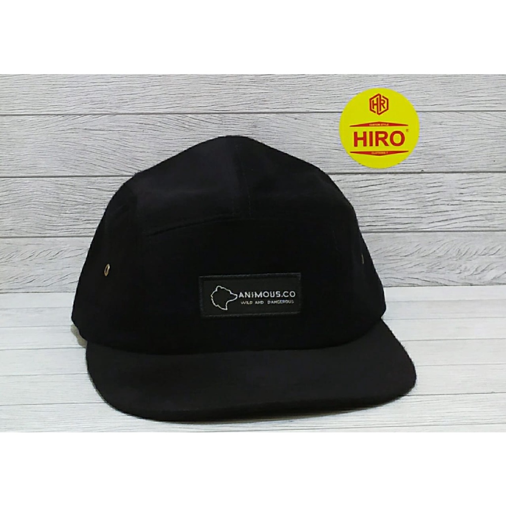 [COD]Topi Distro Pria/Topi Snapback Bordir ANMS Hip-Hop New Model/Topi Lima Panel/Topi Keren