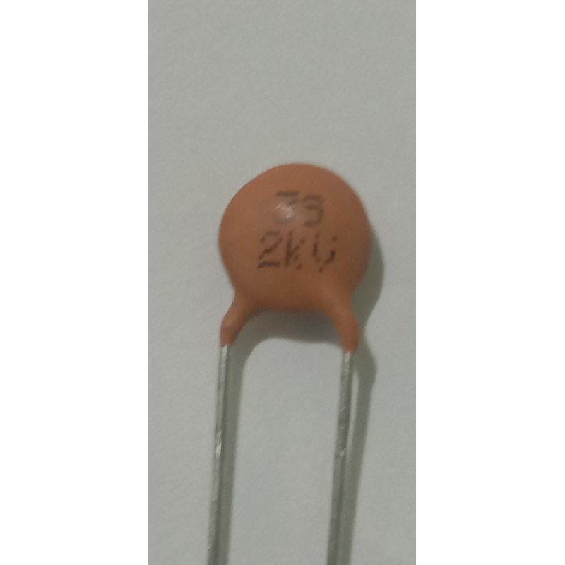 Disc Ceramic Capacitor 39pF 2KV J ±5% SL pitch=5mm RoHS Taiwan