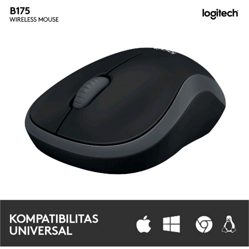 Logitech B175 Wireless Mouse Original 100%