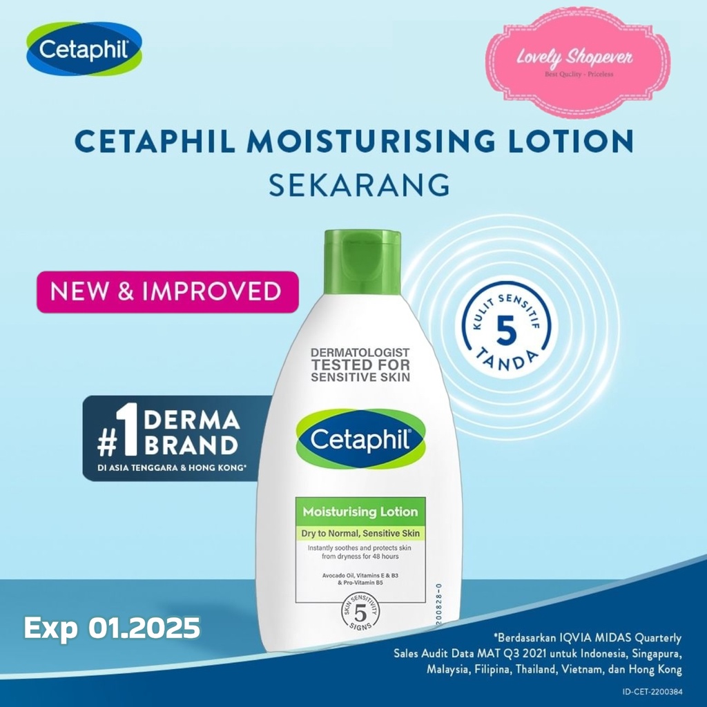 Cetaphil Moisturizing Lotion 200 ML 200ML Pelembab Perawatan Tubuh All SKINType