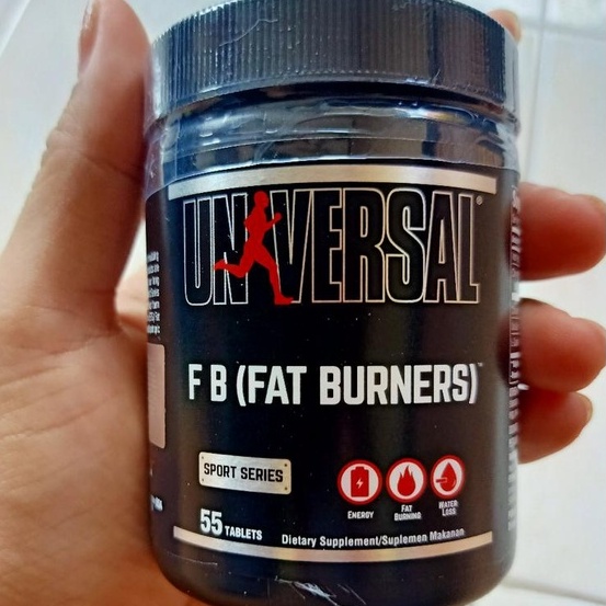 Universal Fat Burner 55 Tablet Original BPOM Pembakar Lemak