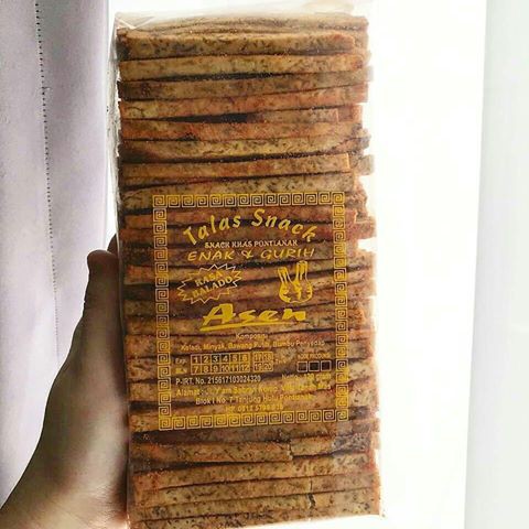 

Snack Talas Asen Kecil Susun Khas Pontianak Kalbar