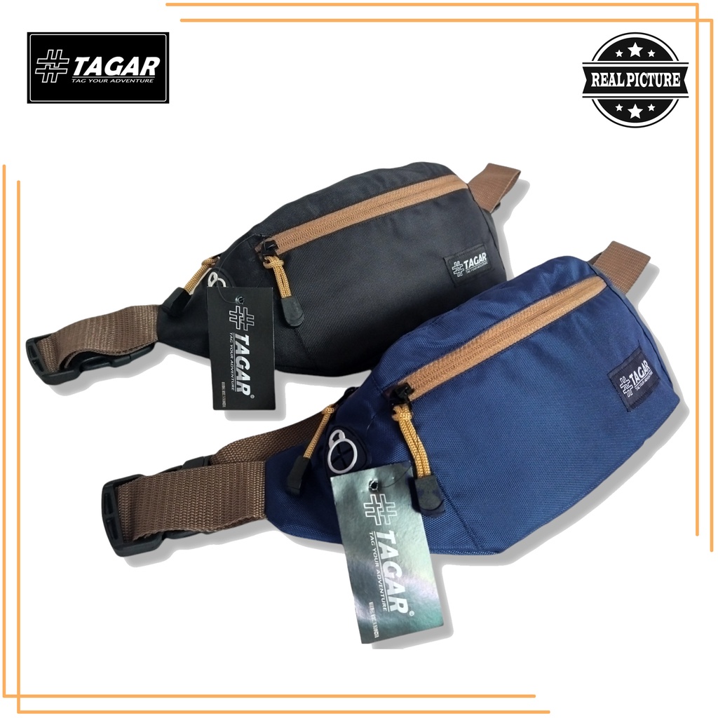 Waist Bag Slingbag Distro TAGAR WB-01 Tas Selempang Tas Pinggang Pria Distro TAGAR WB-01