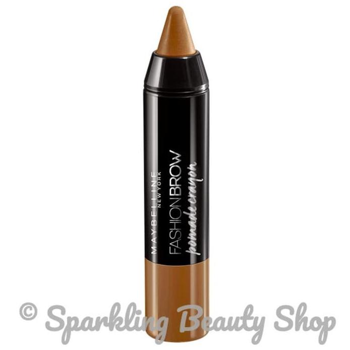 HOLLXMALL | TERMURAH MAYBELLINE FASHION BROW POMADE CRAYON KECANTIKAN 20 - 100 - EYEBROW KIT -
