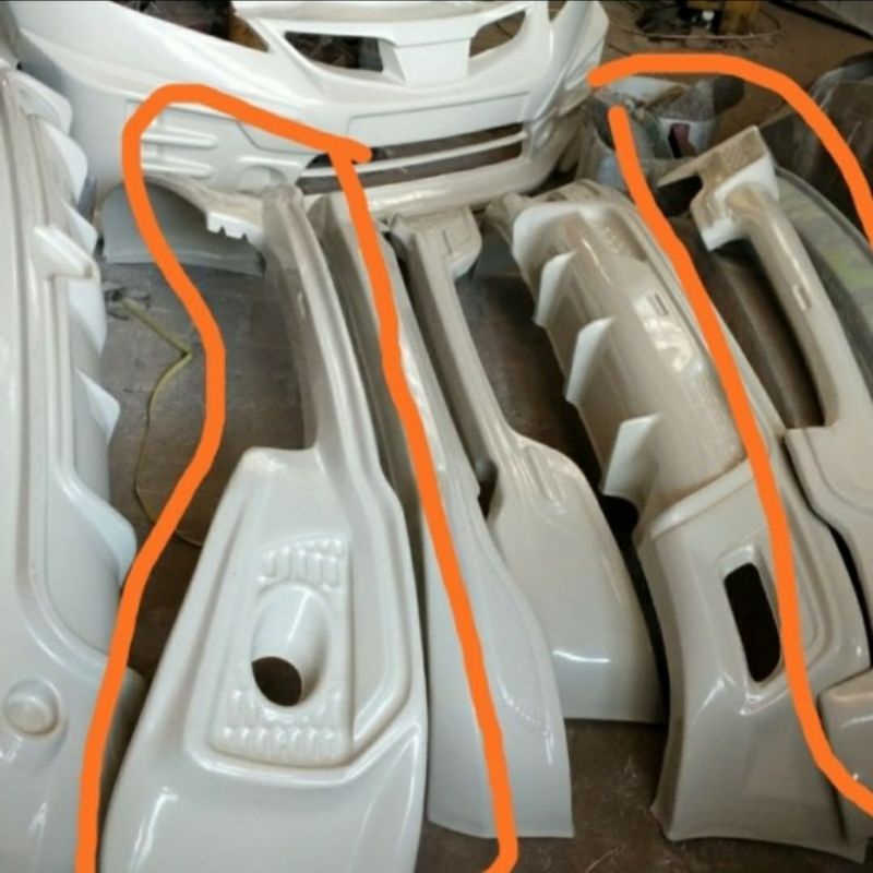 bodykit yaris 2012-2013 TRD