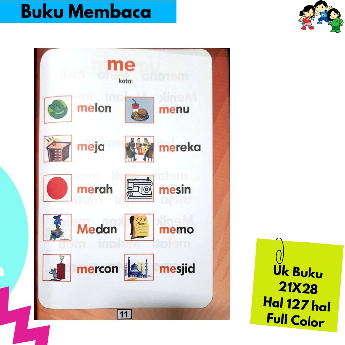 Happy Holy Kids-Buku Belajar Membaca-Jago Membaca Tanpa Mengeja 5+