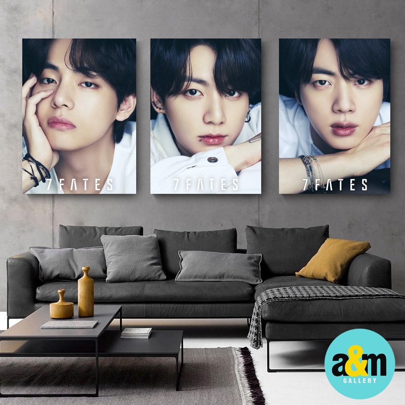 Poster Kayu BTS SPECIAL 7 FATES Hiasan Dinding Dekorasi Kamar I Poster Kayu K-POP Dekorasi Kamar - A&amp;M