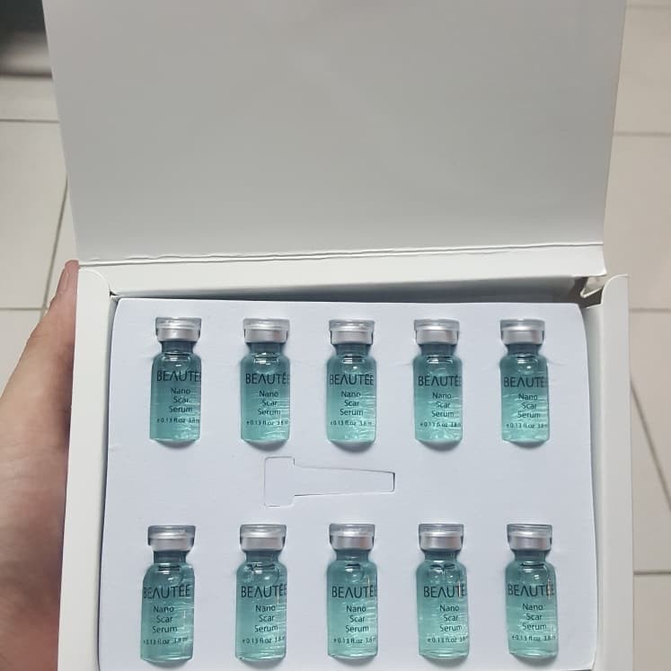 BEAUTEE SERUM NANO SCAR 1 BOX/ ISI 10 BOTOL/ SERUM UNTUK WAJAH