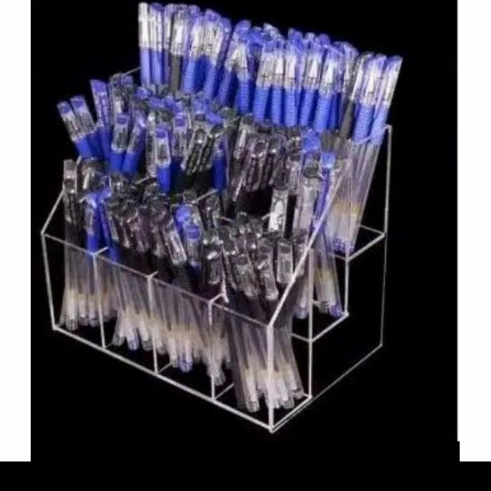 

Delia | Acrylic Display Rak Pulpen Dan Pensil/Tempat Alat Tulis