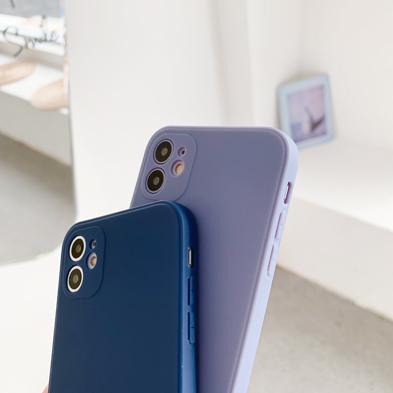 Fine Hole Soft Case iP iPhone X XR XS Max Candy Color Casing