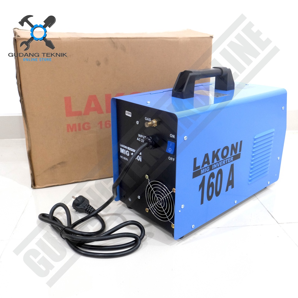 Mesin Las MIG LAKONI MIG160I MMA / Travo Las Inverter Trafo Mesin Las Listrik MIG 160I 160 LAKONI