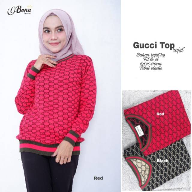 GUCCI TOP / BAJU ATASAN WANITA TERMURAH