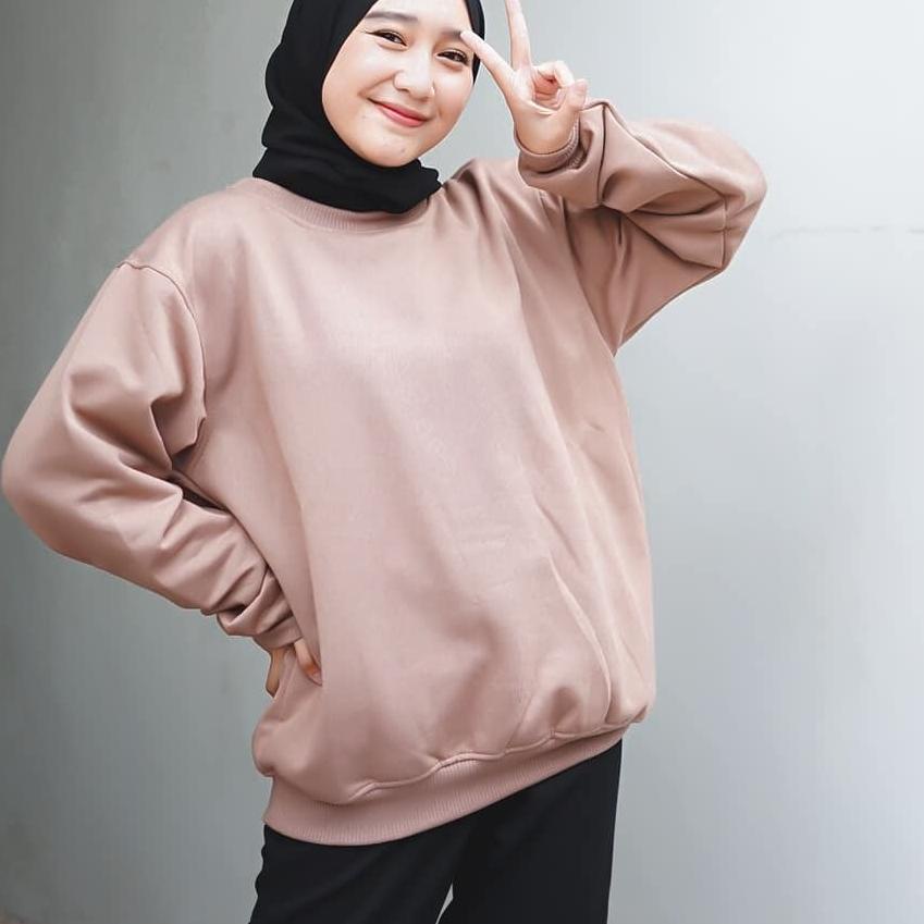Basic Sweater Wanita - Sweater Wanita Kekinian