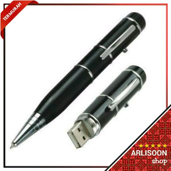 

Multipurporse Ballpoint + Laser Pointer + Flashdisk 16GB - Black