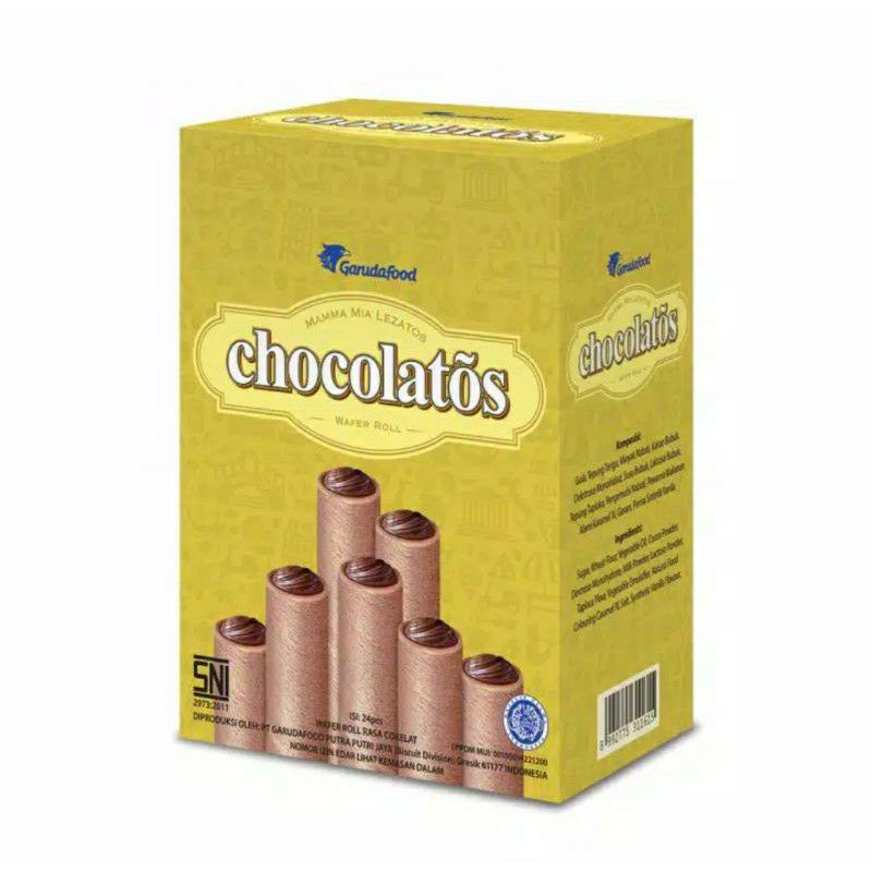 

CHOCOLATOS GERY WAFER STIK COKLAT PER BOX ISI 24 PCS