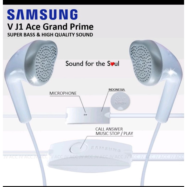 Headset Earphone SAMSUNG Original MADE IN INDONESIA FM CY