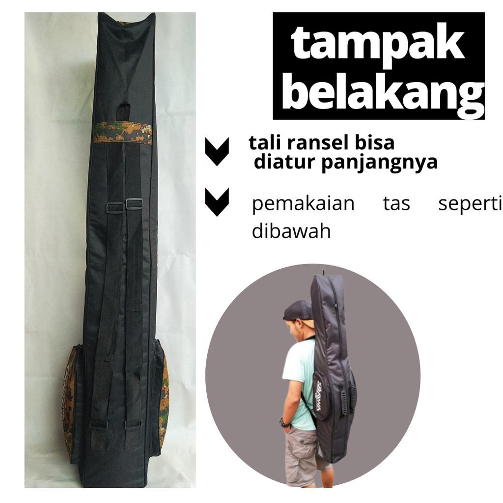 Tas pancing 120cm. Tas Pancing. Tas pancing ransel. Tas pancing 120cm murah. Tas pancing anti air