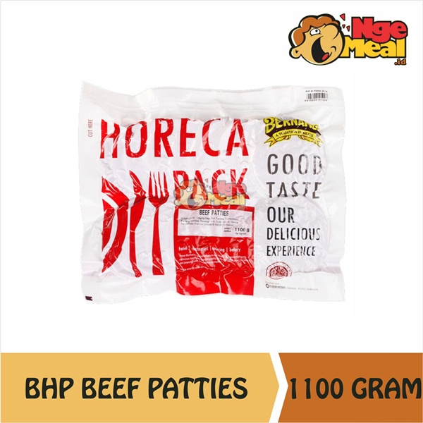 

BERNARDI Horeca Pack Beef Patties 1100 gram/ Horeca Pack