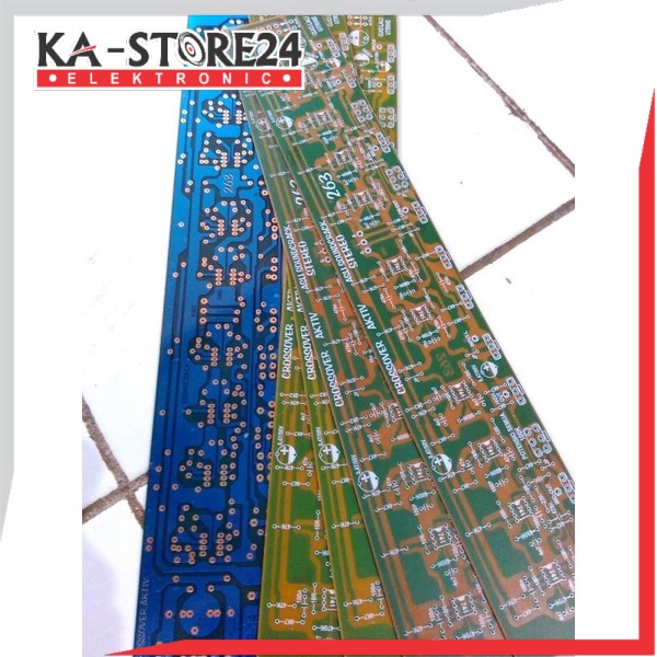 PCB Aktif Crossover 3 Way Stereo