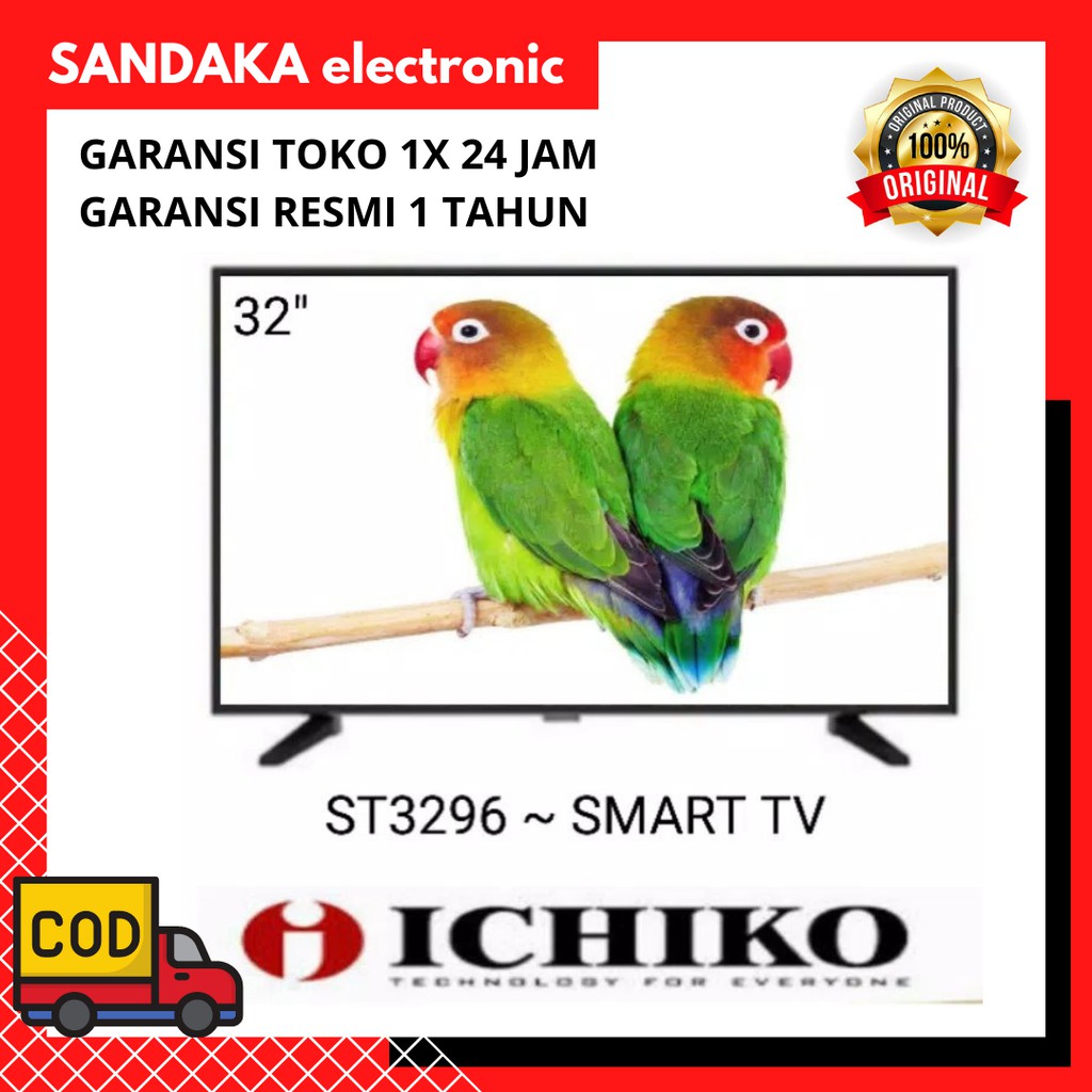 ICHIKO ST-3296 Smart LED TV 32 inch USB Movie//ICHIKO ST-3296 Smart LED TV 32 inch USB Movie