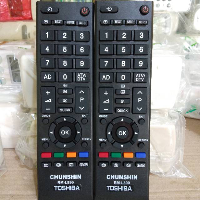 REMOT REMOTE TV TOSHIBA LED LCD MULTI TANPA HARUS PROGRAM/SETTING