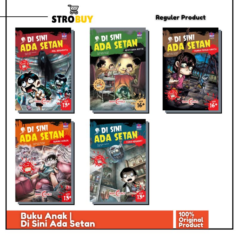 Buku Komik Di Sini Ada setan