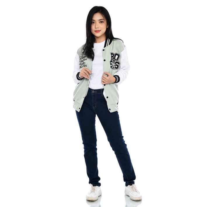 Jaket Varsity Wanita X Urband Absolute Boss