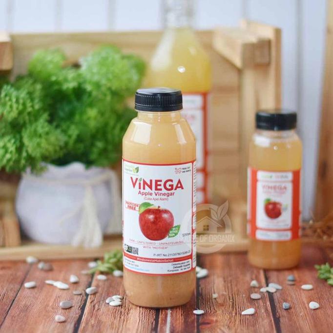 

Cuci Gudang Awal Tahun Dehealth Supplies VINEGA Apple Cider Vinegar (Cuka Apel Alami) 500 ml Promo
