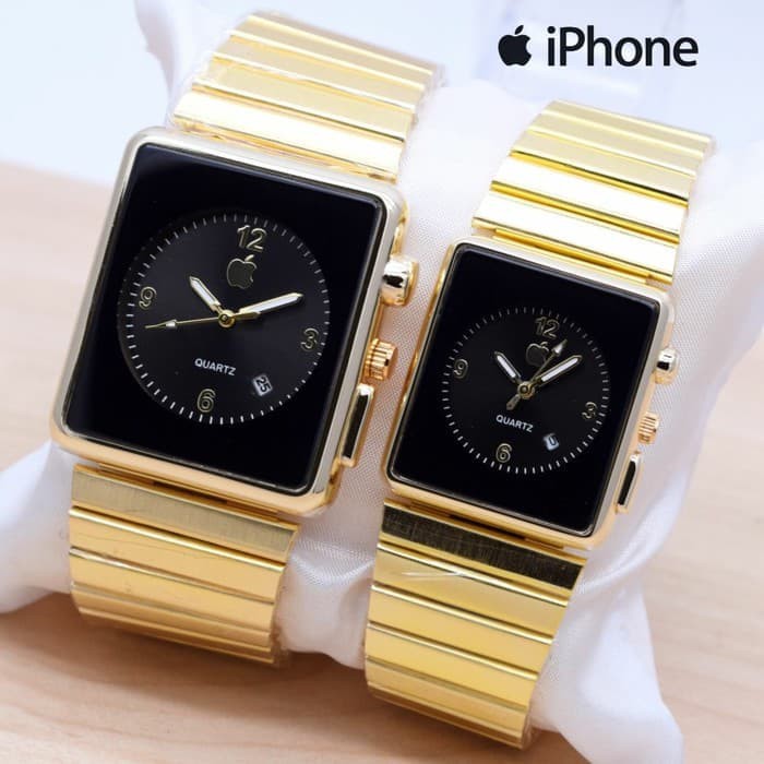 TERLARIS  JAM TANGAN MURAH COUPLE APPLE WATCH TOUCH RANTAI IPHONE
