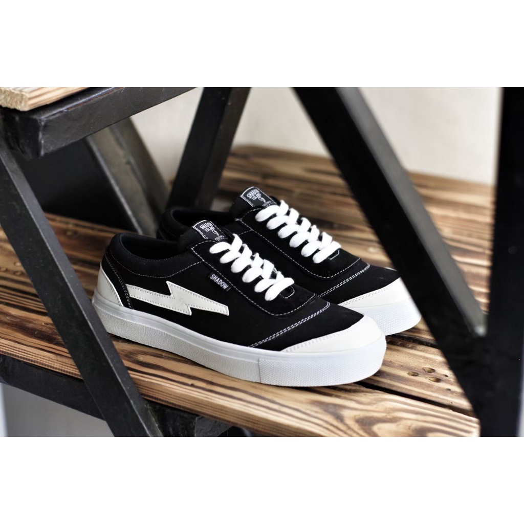 SEPATU SNEAKERS KULIT CASUAL ORIGIN ORIGINAL SHADOW HANDMADE