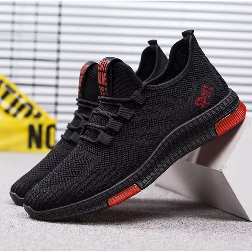 ARY_Shoes- Sepatui Sneakers Sepatu Fashion sport pria SP Sol karet lentur Terbaru 2021