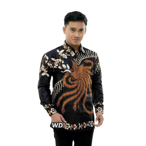 BATIK COUPLE KEMEJA TUNIK EMHABATIK NEW ARIVAL TERSERAGAMKAN-PRIA D