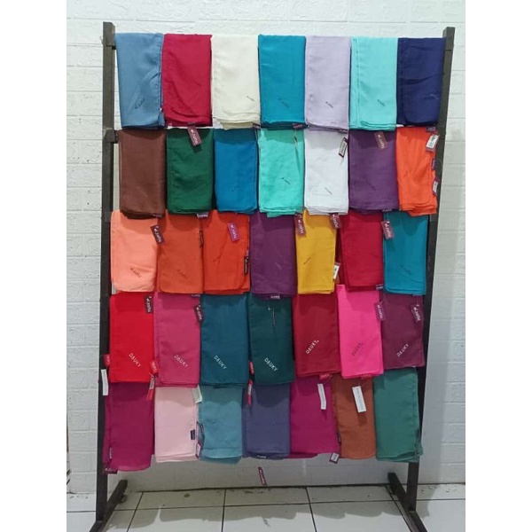 JILBAB HIJAB SCARF KERUDUNG ZASKIA MECCA, ZM, ELZATTA,RABBANI,DAUKY POLOS ORI SEGI EMPAT